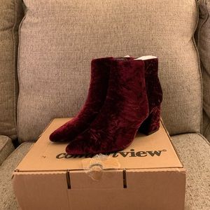 Suede boot